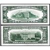 Image 2 : Lot of 1934D $10 & $20 Federal Reserve Notes Philadelphia