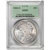 Image 1 : 1884-O $1 Morgan Silver Dollar Coin PCGS MS65 Old Green Label