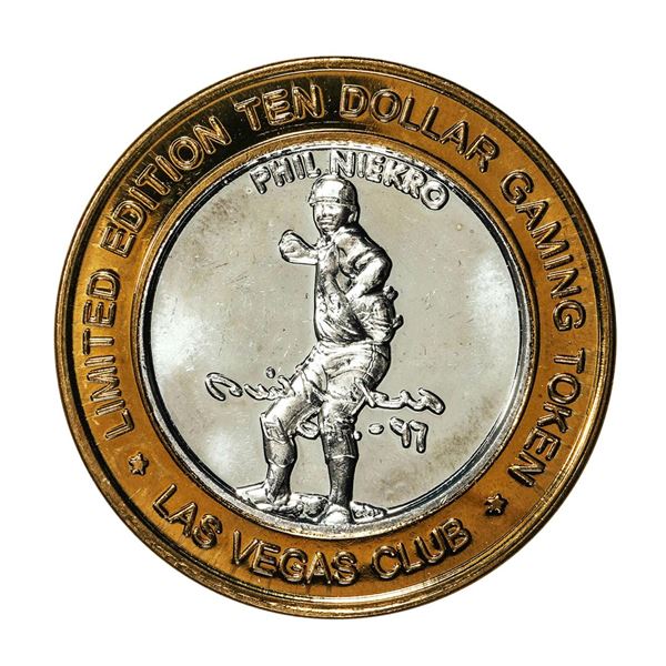 .999 Fine Silver Las Vegas Club Las Vegas, NV $10 Limited Edition Gaming Token