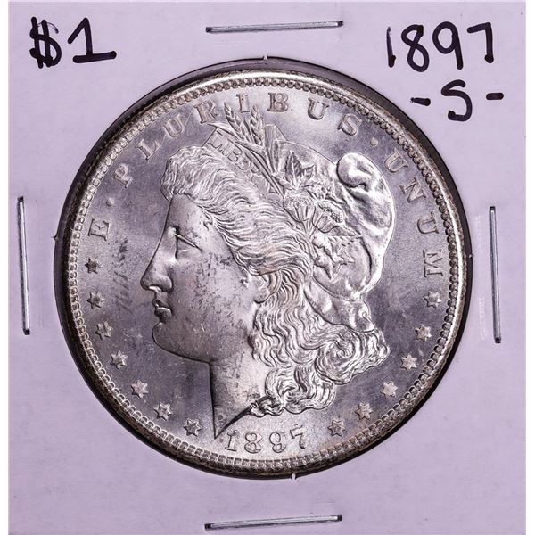 1897-S $1 Morgan Silver Dollar Coin