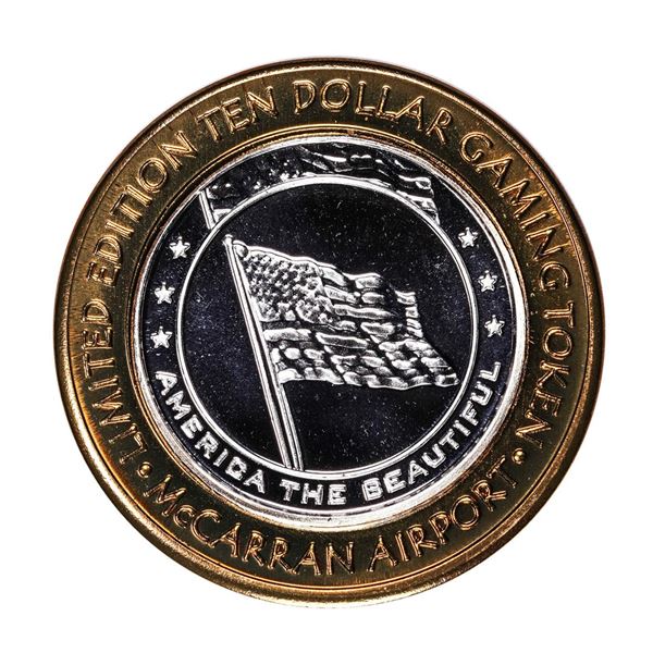 .999 Silver McCarran International Airport Las Vegas, NV $10 Limited Gaming Token