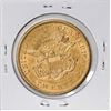 Image 2 : 1861 $20 Liberty Head Double Eagle Gold Coin