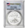 Image 1 : 2007 $1 American Silver Eagle Coin PCGS MS69 First Strike