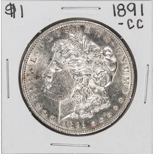 1891-CC $1 Morgan Silver Dollar Coin