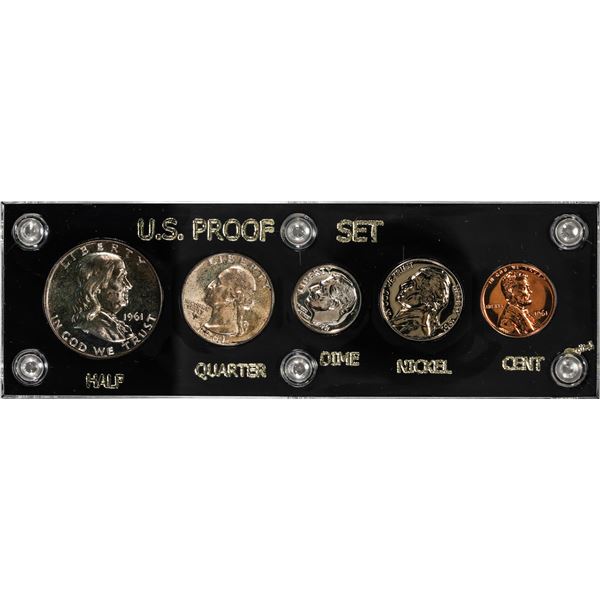 1961 (5) Coin Proof Set