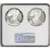 Image 2 : 1986-S & 2021-S First Year of Issue Proof Silver Eagle Set NGC PF69 Ultra Cameo