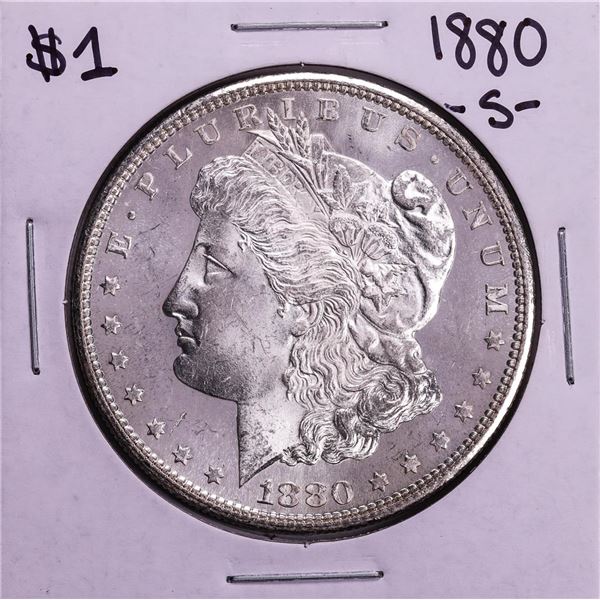1880-S $1 Morgan Silver Dollar Coin