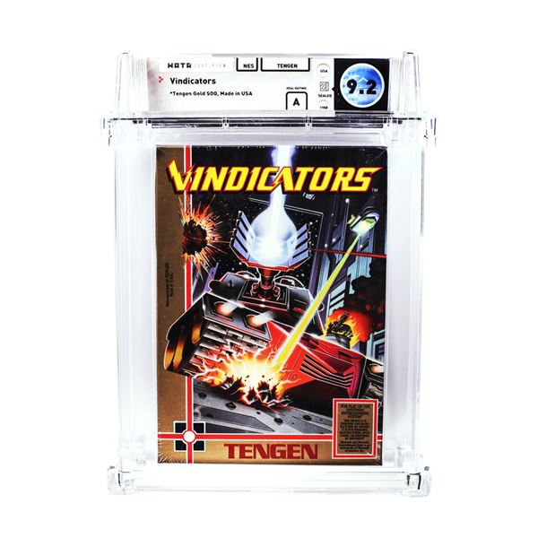 Vindicators NES Nintendo Sealed Video Game WATA 9.2/A