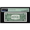 Image 2 : 1957A $1 Silver Certificate STAR Note Fr.1620* PMG Choice Uncirculated 63EPQ
