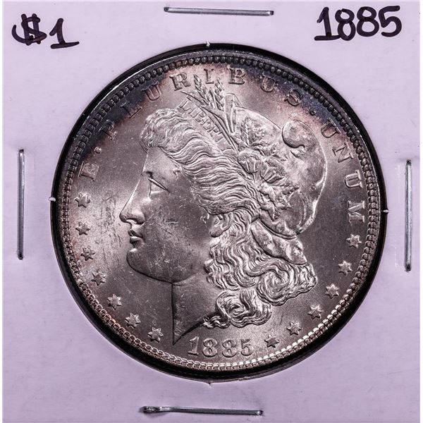1885 $1 Morgan Silver Dollar Coin