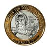 Image 1 : .999 Fine Silver Harvey's Resort Lake Tahoe, Nevada $10 Limited Edition Gaming Token
