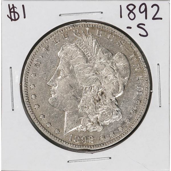 1892-S $1 Morgan Silver Dollar Coin