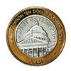 Image 1 : .999 Fine Silver Plaza Casino Las Vegas, NV $10 Limited Edition Gaming Token