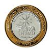 Image 2 : .999 Fine Silver Plaza Casino Las Vegas, NV $10 Limited Edition Gaming Token