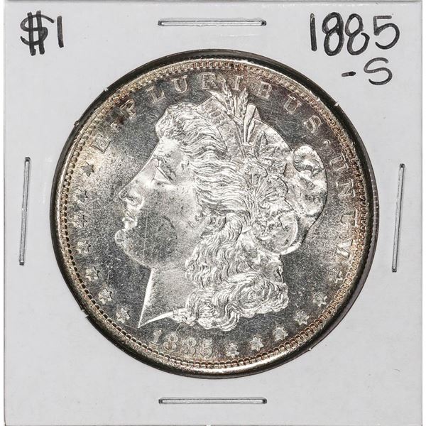 1885-S $1 Morgan Silver Dollar Coin