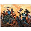 Image 1 : Marvel Comics "Ultimate Comics: Avengers #1" Limited Edition Giclee On Canvas