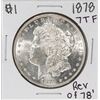Image 1 : 1878 7TF Reverse of 78' $1 Morgan Silver Dollar Coin