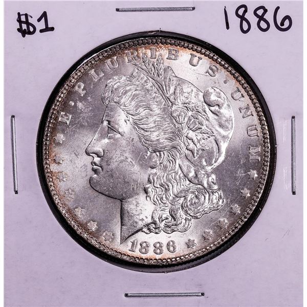 1886 $1 Morgan Silver Dollar Coin