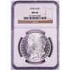Image 1 : 1878-S $1 Morgan Silver Dollar Coin NGC MS66