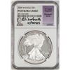 Image 1 : 2004-W $1 Proof American Silver Eagle Coin NGC PF69 Ultra Cameo E. Jones Signature