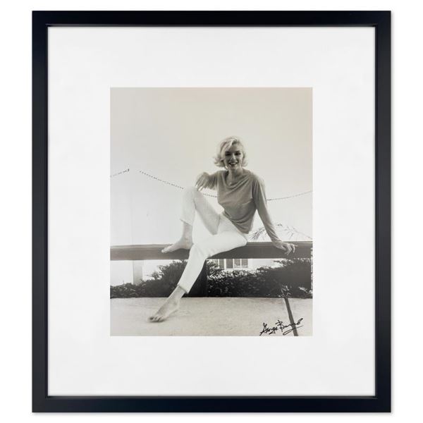 George Barris (1922-2016) "Marilyn Monroe" Original Photo On Paper