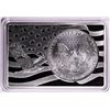 Image 2 : 1993 $1 American Silver Eagle Coin & 2oz Silver Bar Set