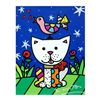 Image 1 : Romero Britto "Pals" Limited Edition Giclee On Canvas