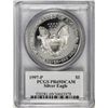 Image 2 : 1997-P $1 Proof American Silver Eagle Coin PCGS PR69DCAM Edmund Moy Signature