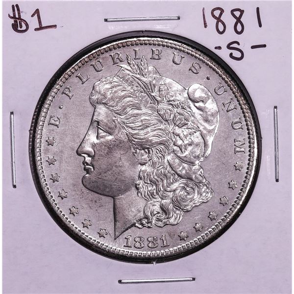 1881-S $1 Morgan Silver Dollar Coin