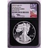 Image 1 : 2020-W $1 Proof American Silver Eagle Coin NGC PF70 Ultra Cameo FDOI Mercanti Signed