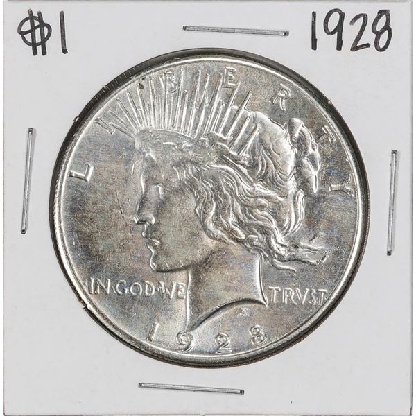 1928 $1 Peace Silver Dollar Coin