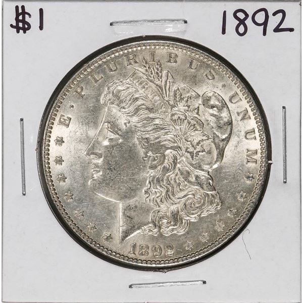 1892 $1 Morgan Silver Dollar Coin