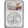 Image 1 : 2016 $1 American Silver Dollar Coin NGC MS70 First Releases Mercanti Signature FR