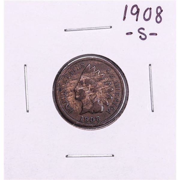 1908-S Indian Head Cent Coin