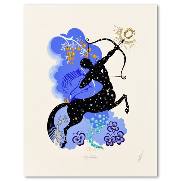 Erte (1892-1990) "Sagittarius" Limited Edition Serigraph on Paper
