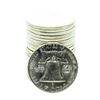 Image 2 : Roll of (20) Brilliant Uncirculated 1963 Franklin Half Dollar Coins