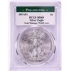 Image 1 : 2015-(P) $1 American Silver Eagle Coin PCGS MS69 Struck at Philadelphia