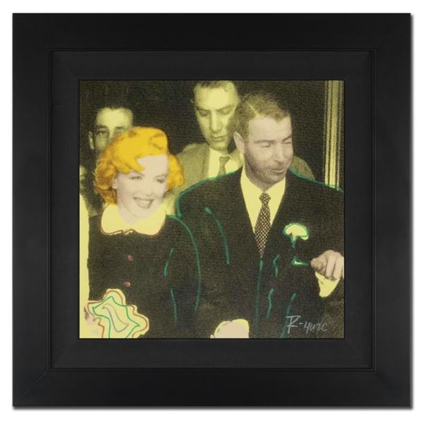 Ringo Daniel Funes "Mr. and Mrs. DiMaggio" Original Mixed Media on Canvas
