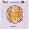 Image 1 : 1911 $10 Indian Head Eagle Gold Coin