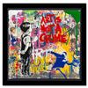 Image 1 : Mr. Brainwash "With All My Love" Original Mixed Media on Paper