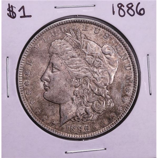 1886 $1 Morgan Silver Dollar Coin