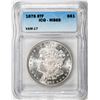 Image 1 : 1878 8TF VAM-17 $1 Morgan Silver Dollar Coin ICG MS65