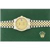 Image 4 : Rolex Men's Two Tone Champagne Jubilee Index Datejust Wristwatch