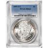 Image 1 : 1891-CC $1 Morgan Silver Dollar Coin PCGS MS63