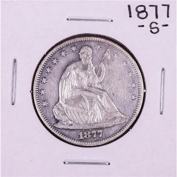 1877-S Seated Liberty Half Dollar Coin