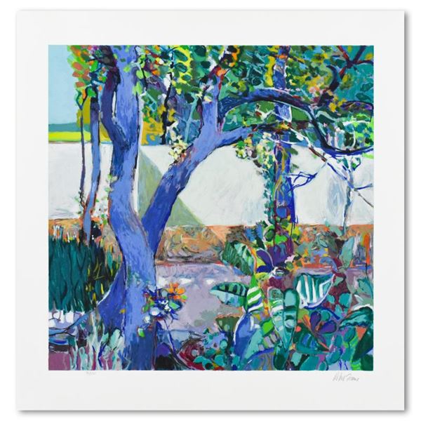 Robert Frame (1924-1999) "Walled Garden" Limited Edition Serigraph On Paper