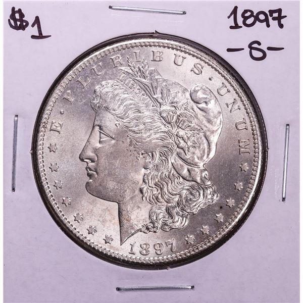1897-S $1 Morgan Silver Dollar Coin