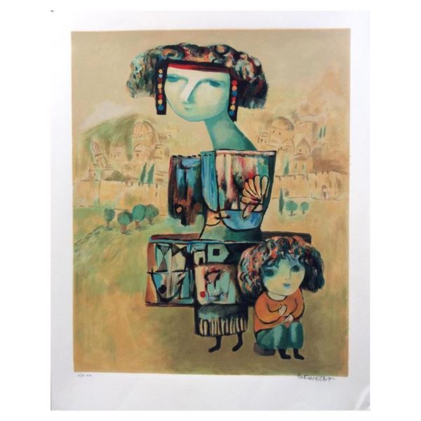 Gregory Kohelet "Motherhood" Limited Edition Serigraph On Paper
