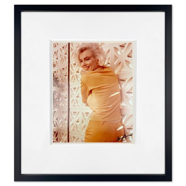 George Barris (1922-2016) "Marilyn Monroe" Original Photo On Paper