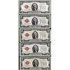 Image 1 : Lot of (5) 1928G $2 Legal Tender Notes